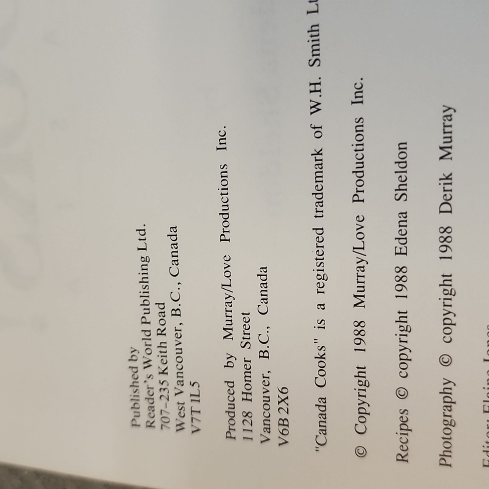 CANADA COOKBOOK PASTA - Picture 3 of 6